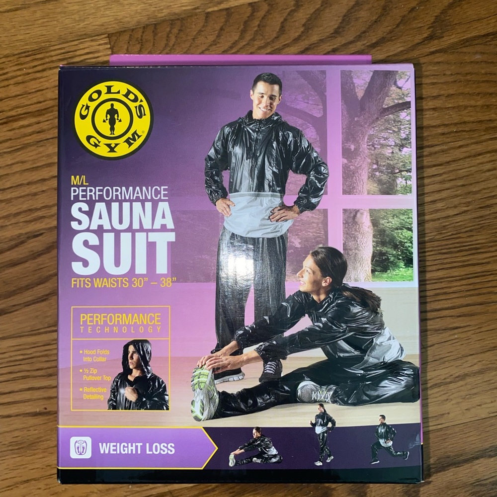 Gold’s Gym Sauna Suit, Size Medium/Large